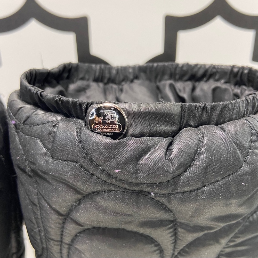 Coach Black Cantina Winter Wedge Boot - Picture 5 of 9